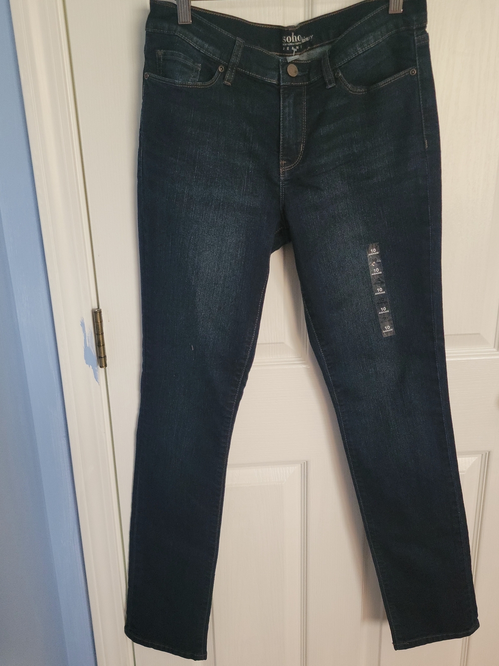 Soho Women's Dark Indigo Skinny Jeans